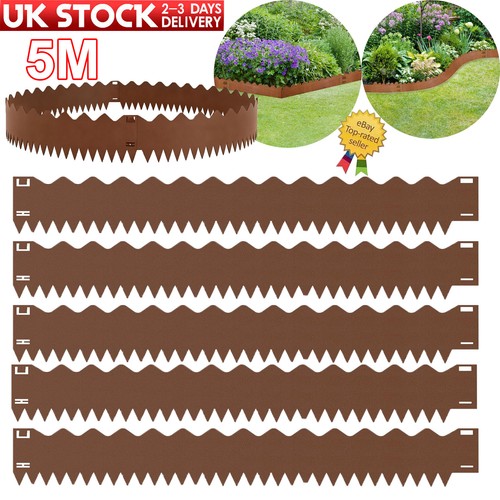 Metal garden edging corten - edging,