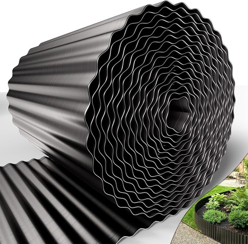 Metal garden edging corten - 9m,