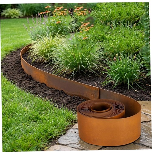 10m metal garden - edging, corten