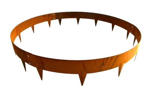 Garden metal tree ring border - tree,