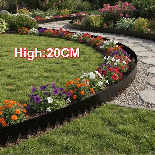 20cm corten steel lawn - x,