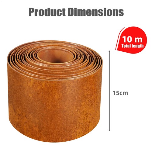 10m 50m metal garden edging - 10m-50m,