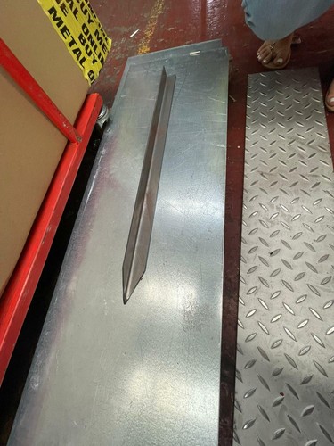 Corten steel peg spike - steel,