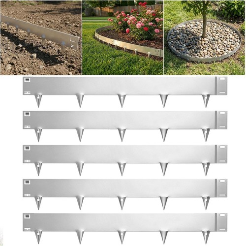 5mx20cm metal garden - metal, edging