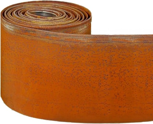 Corten steel metal lawn edging - metal,