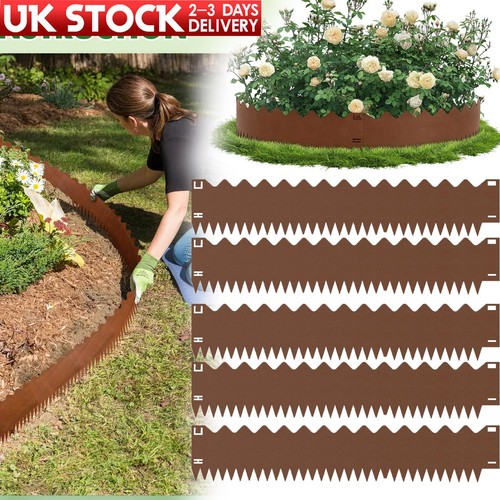 15cm metal garden edging - 5m,