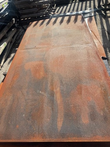 Weathered corten steel - weathered, sheet