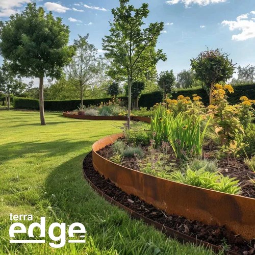 Corten lawn edging pre - corten,