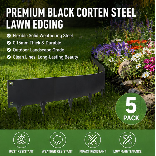 24cm flexible corten - 5m×24cm,