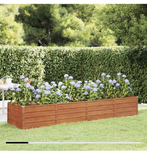 Corten steel garden - steel, planter