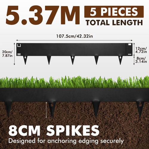 Corten garden lawn - lawn, edging