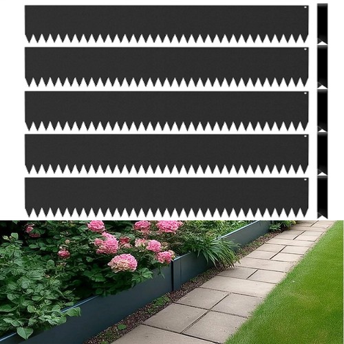 Corten steel lawn edging - steel,