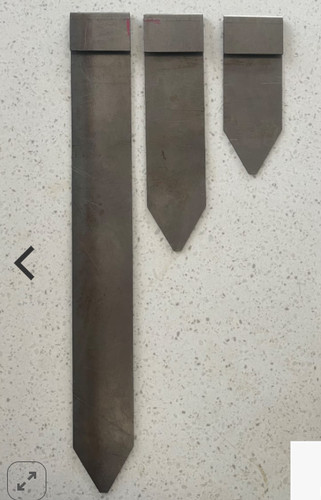 Corten steel fold over pegs - over,