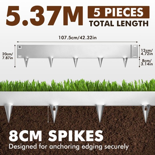 Corten garden lawn edging - garden,